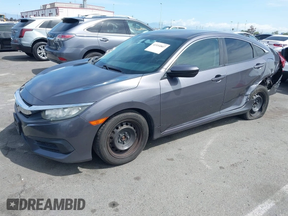 2017 Honda Civic LX with VIN 2HGFC2F52HH566363, listed as a IAAI auction lot 41934807 with 94,063 mi miles and . Bid and sale history available at DreamBid. Image 17.
