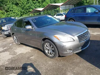 2012 Infiniti M with VIN JN1BY1AR3CM394274, listed as a IAAI auction lot 42687322 with 117,258 mi miles and . Bid and sale history available at DreamBid. Image 1.