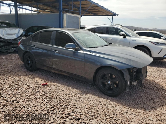 2015 BMW 3 Series 320i with VIN WBA3B1G59FNT01695, listed as a Copart auction lot 50655635 with 133,405 mi miles and Salvage Title. Bid and sale history available at carsss.com. Image 4.