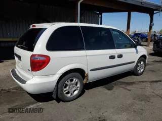 2003 Dodge Caravan SE with VIN 1D4GP25383B183216, listed as a Copart auction lot 53291355 with 195,362 mi miles and Salvage Title. Bid and sale history available at carsss.com. Image 3.