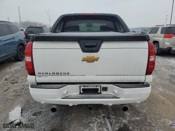 2012 Chevrolet Avalanche LT with VIN 3GNTKFE73CG312496, listed as a Copart auction lot 45145135 with 150,316 mi miles and Clean Title. Bid and sale history available at carsss.com. Image 6.