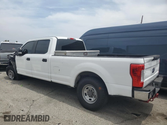 2017 Ford F-250 XL with VIN 1FT7W2A66HEC03159, listed as a Copart auction lot 56840865 with 227,502 mi miles and Clean title. Bid and sale history available at DreamBid. Image 2.