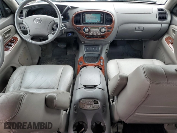 2005 Toyota Sequoia Limited with VIN 5TDBT48A35S241074, listed as a Copart auction lot 55754685 with 219,240 mi miles and Salvage Title. Bid and sale history available at DreamBid. Image 8.