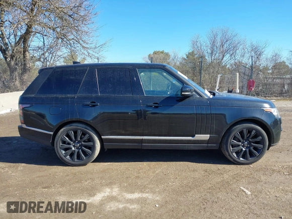 2017 Land Rover Range Rover HSE with VIN SALGS2FV2HA376222, listed as a IAAI auction lot 41592865 with 93,773 mi miles and . Bid and sale history available at DreamBid. Image 13.