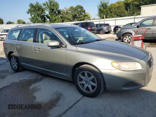 2008 Volvo V70 with VIN YV1BW982781044062, listed as a Copart auction lot 70427534 with 202,812 mi miles and Salvage title. Bid and sale history available at DreamBid. Image 4.