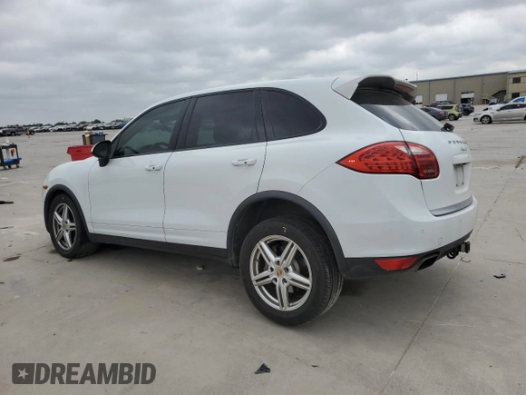 2014 Porsche Cayenne with VIN WP1AA2A26ELA97481, listed as a Copart auction lot 53707755 with 185,787 mi miles and Salvage title. Bid and sale history available at DreamBid. Image 2.