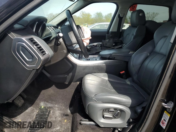 2014 Land Rover Range Rover Sport HSE z VIN SALWR2VF6EA001172, wystawiony jako Copart lot #54972115 z przebiegiem Nie podano mil oraz Szkoda całkowita • Salvage title. Historia ofert i sprzedaży dostępna na DreamBid. Obrazek 7.