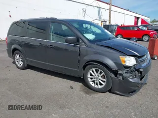 2019 Dodge Grand Caravan SXT with VIN 2C4RDGCG5KR758602, listed as a IAAI auction lot 42033617 with 186,351 mi miles and . Bid and sale history available at DreamBid. Image 1.