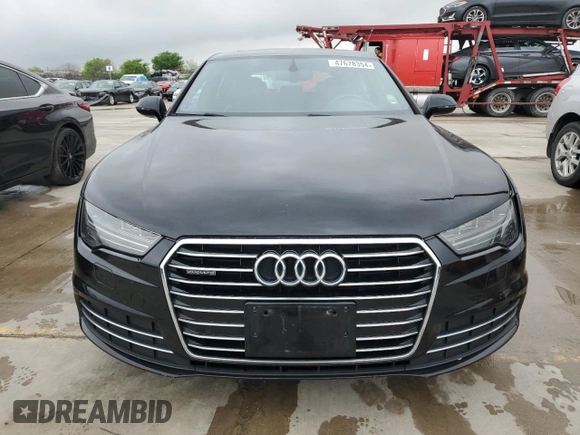2016 Audi A7 3.0 Premium Plus with VIN WAUWGAFC2GN089383, listed as a Copart auction lot 47678354 with 79,117 mi miles. Bid and sale history available at carsss.com. Image 5.