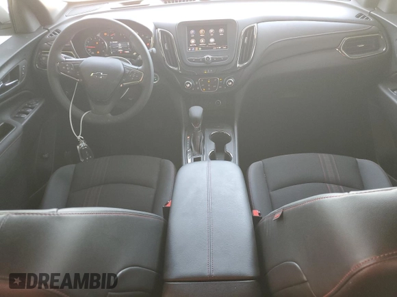 2024 Chevrolet Equinox RS z VIN 3GNAXMEG5RS217098, wystawiony jako Copart lot #58026325 z przebiegiem 10 744 mil mil oraz Nie do naprawy • Non repairable. Historia ofert i sprzedaży dostępna na DreamBid. Obrazek 8.