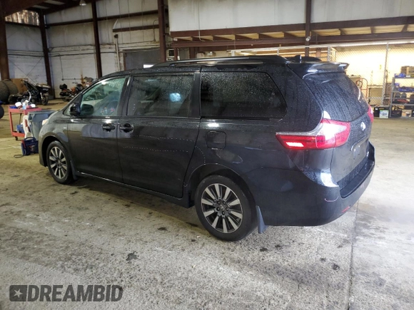 2020 Toyota Sienna LE with VIN 5TDJZ3DC4LS251654, listed as a Copart auction lot 82465304 with 140,250 mi miles and Salvage title. Bid and sale history available at DreamBid. Image 2.