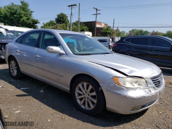 2009 Hyundai Azera Limited with VIN KMHFC46F69A341331, listed as a Copart auction lot 69087034 with 145,861 mi miles and Salvage Title. Bid and sale history available at carsss.com. Image 4.