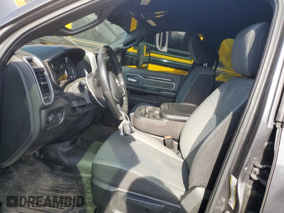 2022 Ram 3500 SLT with VIN 3C63R3HL2NG419898, listed as a Copart auction lot 43207465 with 92,178 mi miles and Salvage Title. Bid and sale history available at carsss.com. Image 7.