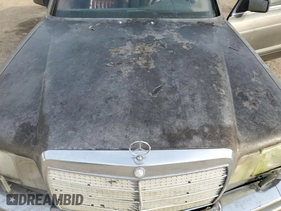 1987 Mercedes-Benz 300 with VIN WDBCB2503HA326913, listed as a Copart auction lot 45600005 with 232,194 mi miles and Clean Title. Bid and sale history available at DreamBid. Image 11.