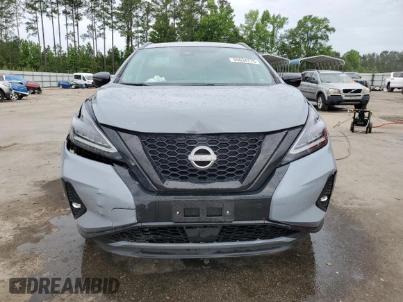 2023 Nissan Murano SV с VIN 5N1AZ2BS0PC109888, выставлен на аукционе Copart как лот 55634775 с пробегом 16 510 миль миль и Списание • Salvage title. История ставок и продаж доступна на DreamBid. Изображение 5.
