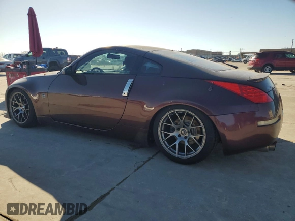 2006 Nissan 350Z Touring with VIN JN1AZ34D96M303839, listed as a Copart auction lot 42945145 with 151,779 mi miles and Salvage Title. Bid and sale history available at carsss.com. Image 2.