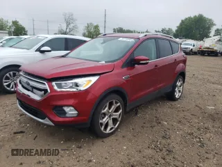 2019 Ford Escape Titanium с VIN 1FMCU9J97KUC01825, выставлен на аукционе Copart как лот 59720395 с пробегом 52 425 миль миль и Чистый • Clean title. История ставок и продаж доступна на DreamBid. Изображение 1.
