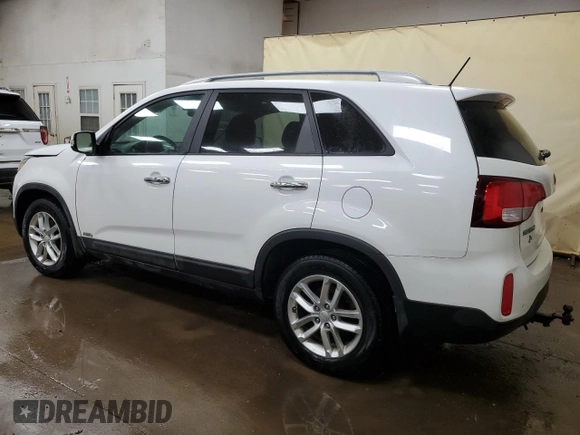 2014 Kia Sorento LX with VIN 5XYKTDA63EG437163, listed as a Copart auction lot 48313105 with 163,653 mi miles and Clean Title. Bid and sale history available at carsss.com. Image 2.