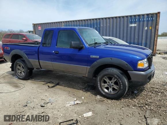 2006 Ford Ranger XLT with VIN 1FTZR45E86PA81791, listed as a Copart auction lot 55751975 with 134,062 mi miles and Clean title. Bid and sale history available at DreamBid. Image 4.