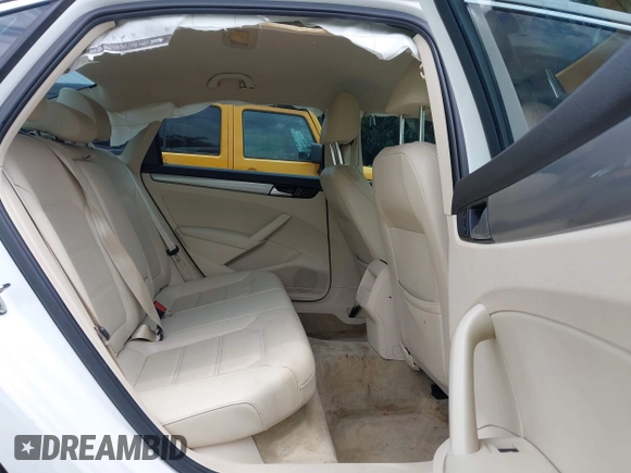 2015 Volkswagen Passat S with VIN 1VWAS7A35FC111535, listed as a IAAI auction lot 42438546 with 176,681 mi miles and . Bid and sale history available at DreamBid. Image 8.