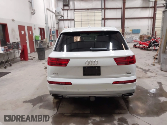 2018 Audi Q7 Premium Plus with VIN WA1LAAF73JD028903, listed as a IAAI auction lot 42044235 with 113,033 mi miles and . Bid and sale history available at DreamBid. Image 17.
