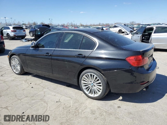 2013 BMW 3 Series 328i xDrive with VIN WBA3B5C59DF597919, listed as a Copart auction lot 50035665 with 105,883 mi miles and Salvage Title. Bid and sale history available at carsss.com. Image 2.