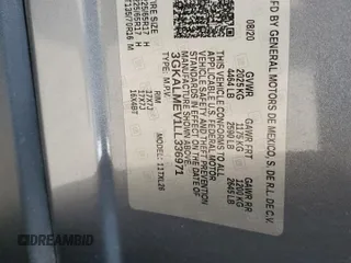 2020 GMC Terrain SLE z VIN 3GKALMEV1LL336971, wystawiony jako Copart lot #58567955 z przebiegiem 119 568 mil mil oraz Szkoda całkowita • Salvage title. Historia ofert i sprzedaży dostępna na DreamBid. Obrazek 13.