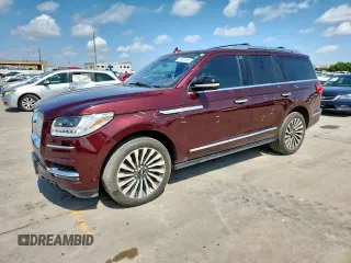 2019 Lincoln Navigator Reserve z VIN 5LMJJ2LT4KEL14574, wystawiony jako Copart lot #61821615 z przebiegiem 86 695 mil mil oraz Czysty tytuł • Clean title. Historia ofert i sprzedaży dostępna na DreamBid. Obrazek 1.