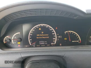2008 Mercedes-Benz CL-Class V8 AMG with VIN WDDEJ77X88A013475, listed as a Copart auction lot 73311624 with 133,083 mi miles and Salvage Title. Bid and sale history available at carsss.com. Image 9.