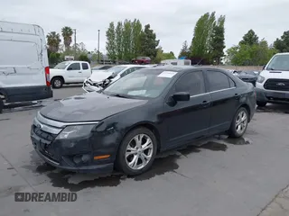 2012 Ford Fusion SE with VIN 3FAHP0HA1CR381248, listed as a IAAI auction lot 42120526 with 233,348 mi miles. Bid and sale history available at carsss.com. Image 6.