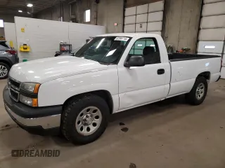2006 Chevrolet Silverado 1500 Work Truck with VIN 3GCEC14V36G186288, listed as a Copart auction lot 52566715 with 234,036 mi miles and Clean Title. Bid and sale history available at carsss.com. Image 1.