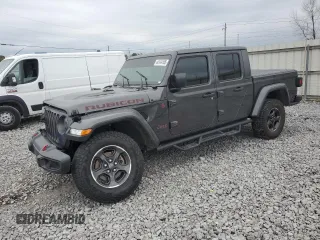 2023 Jeep Gladiator Rubicon with VIN 1C6JJTBG0PL505548, listed as a Copart auction lot 44144105 with 44,823 mi miles and Salvage Title. Bid and sale history available at carsss.com. Image 1.