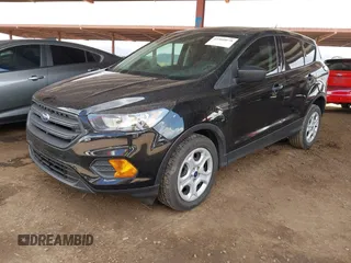 2018 Ford Escape S with VIN 1FMCU0F70JUD08376, listed as a IAAI auction lot 41960078 with 78,049 mi miles. Bid and sale history available at carsss.com. Image 2.