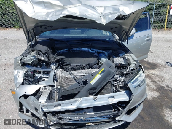 2017 Audi A4 Premium Plus with VIN WAULNAF49HN036926, listed as a IAAI auction lot 41832391 with 50,065 mi miles. Bid and sale history available at carsss.com. Image 10.