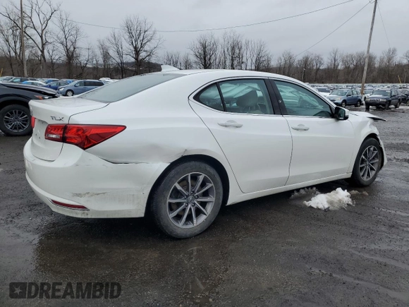 2020 Acura TLX with VIN 19UUB1F3XLA013194, listed as a Copart auction lot 45175525 with 61,071 mi miles and Salvage Title. Bid and sale history available at carsss.com. Image 3.