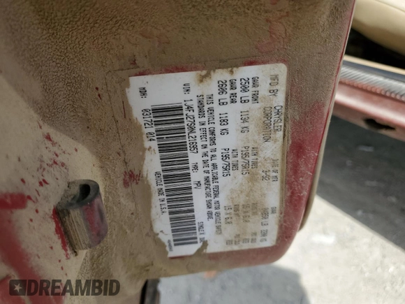 1992 Jeep Cherokee z VIN 1J4FJ27S0NL216957, wystawiony jako Copart lot #52689055 z przebiegiem 226 581 mil mil oraz Szkoda całkowita • Salvage title. Historia ofert i sprzedaży dostępna na DreamBid. Obrazek 12.