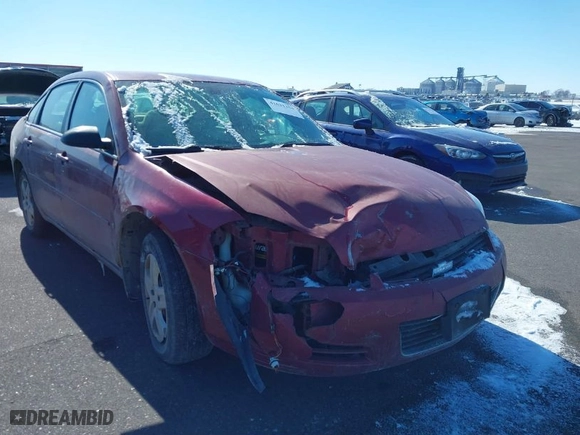2006 Chevrolet Impala LS with VIN 2G1WB55K869282522, listed as a IAAI auction lot 41621354 with 179,765 mi miles. Bid and sale history available at carsss.com. Image 6.