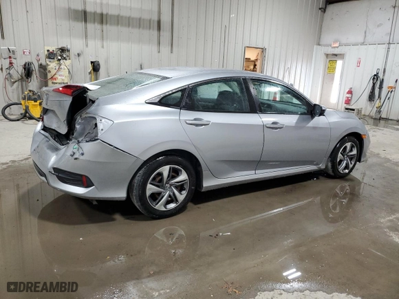 2019 Honda Civic Sedan LX with VIN 2HGFC2F69KH581653, listed as a Copart auction lot 87867265 with 101,353 mi miles and Salvage Title. Bid and sale history available at carsss.com. Image 3.