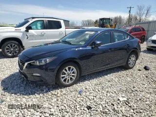 2016 Mazda 3 i Sport with VIN 3MZBM1U77GM318468, listed as a Copart auction lot 51823895 with 53,657 mi miles and Clean Title. Bid and sale history available at DreamBid. Image 1.