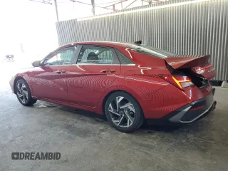 2025 Hyundai Elantra SEL Convenience z VIN KMHLS4DG8SU905048, wystawiony jako Copart lot #60629125 z przebiegiem 11 557 mil mil oraz Szkoda całkowita • Salvage title. Historia ofert i sprzedaży dostępna na DreamBid. Obrazek 2.