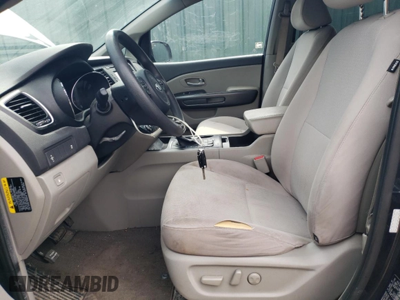 2016 Kia Sedona LX with VIN KNDMB5C13G6179266, listed as a Copart auction lot 51636305 with 127,160 mi miles and Clean Title. Bid and sale history available at carsss.com. Image 7.