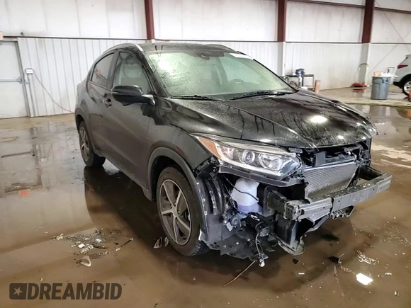 2022 Honda HR-V EX-L with VIN 3CZRU6H76NM700054, listed as a Copart auction lot 43334245 with 18,276 mi miles and Salvage Title. Bid and sale history available at carsss.com. Image 15.