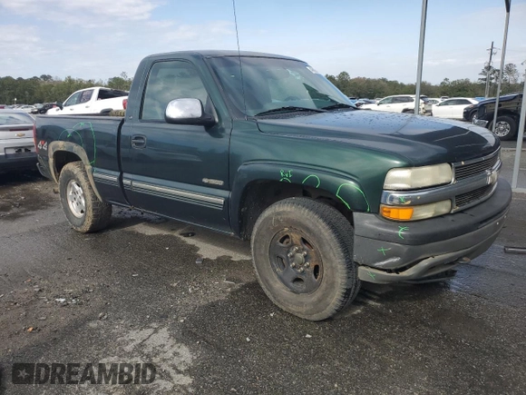 2002 Chevrolet Silverado 1500 LS with VIN 1GCEK14T32Z241592, listed as a Copart auction lot 49865495 with 326,388 mi miles and Salvage Title. Bid and sale history available at carsss.com. Image 4.