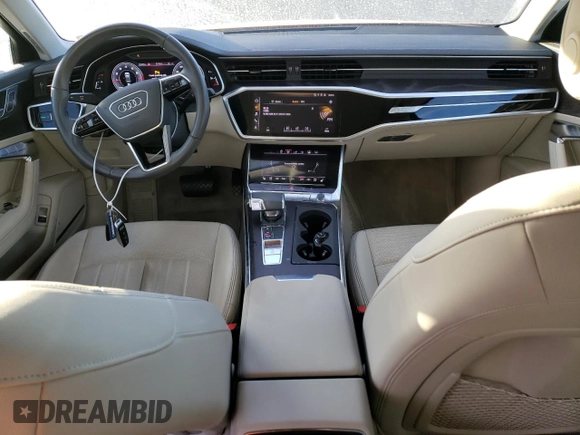 2019 Audi A6 Premium Plus with VIN WAUL2BF20KN090118, listed as a Copart auction lot 87449584 with 50,849 mi miles and Clean Title. Bid and sale history available at carsss.com. Image 8.