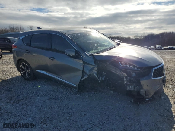 2022 Acura RDX w/Advance Package with VIN 5J8TC2H78NL016469, listed as a Copart auction lot 89377045 with 29,086 mi miles and Salvage Title. Bid and sale history available at carsss.com. Image 4.