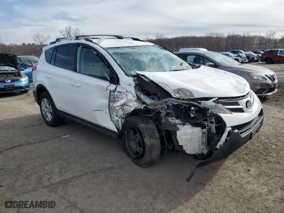 2013 Toyota RAV4 LE with VIN JTMBFREV2DD039039, listed as a Copart auction lot 50205495 with 209,028 mi miles and Salvage Title. Bid and sale history available at carsss.com. Image 4.