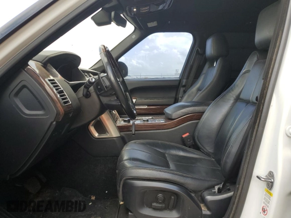 2017 Land Rover Range Rover with VIN SALGR2FV6HA358849, listed as a Copart auction lot 84686604 with 105,763 mi miles and Clean title. Bid and sale history available at DreamBid. Image 7.