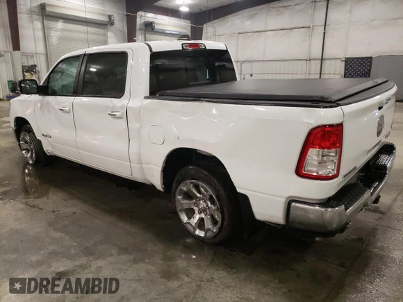 2019 Ram 1500 Big Horn/Lone Star with VIN 1C6SRFFT3KN882572, listed as a Copart auction lot 52232445 with 49,830 mi miles and Salvage Title. Bid and sale history available at carsss.com. Image 2.