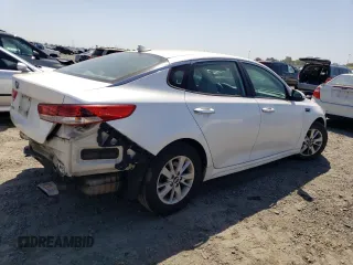 2016 Kia Optima LX with VIN KNAGT4L32G5101053, listed as a Copart auction lot 54886055 with 109,637 mi miles and Salvage Title. Bid and sale history available at carsss.com. Image 3.
