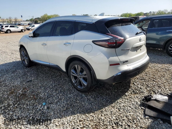 2020 Nissan Murano Platinum z VIN 5N1AZ2DJ0LN134230, wystawiony jako Copart lot #52311175 z przebiegiem 105 117 mil mil oraz Szkoda całkowita • Salvage title. Historia ofert i sprzedaży dostępna na DreamBid. Obrazek 2.